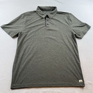 Viori Strato Tech Polo Shirt Heather Green Size M